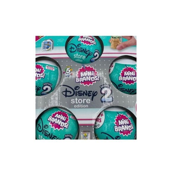 Amazon.com: 5 Surprise Disney Mini Brands Collector NEW Disney Store MINI BRANDS Edition 2 - Mystery (5) Ball Pack